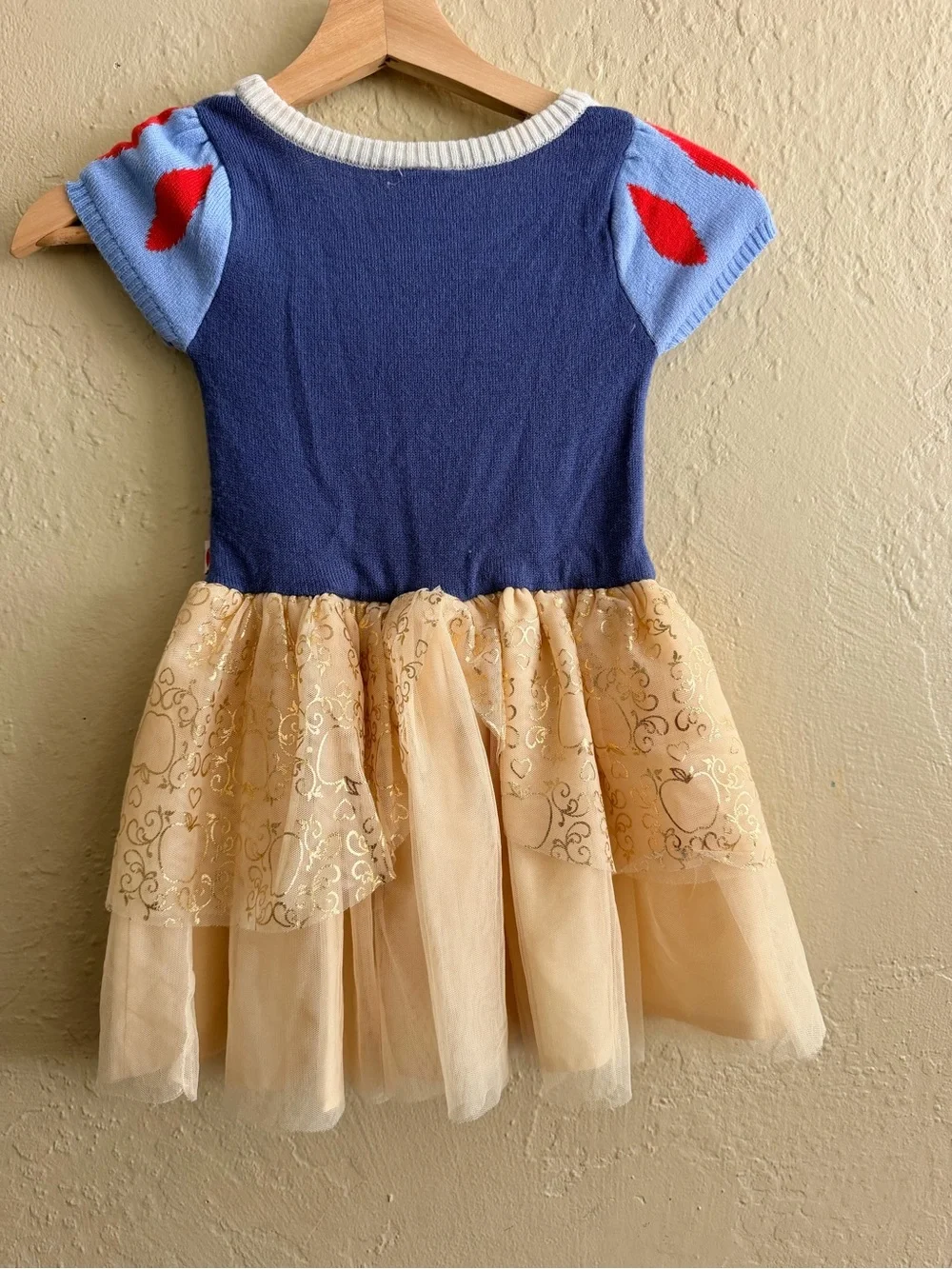 Disney Navy, Light Blue, Red & Cream Princess Bow Costume Dress